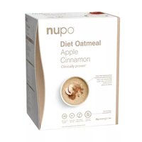 Fulgi de ovaz cu mere si scortisoara Diet Oatmeal, 12 plicuri x 32 g, Nupo