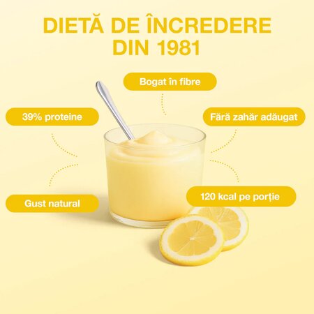 Budinca de lamaie Diet Dessert, 12 plicuri x 32 g, Nupo 724378