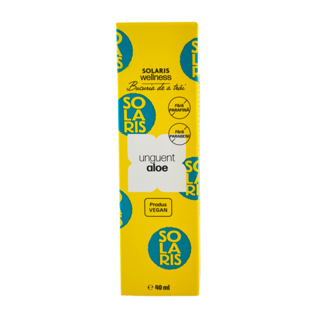 Unguent cu aloe, 40 ml, Solaris 722136