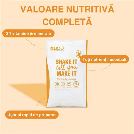 Omleta Diet Meal, 10 plicuri x 34 g, Nupo 724374