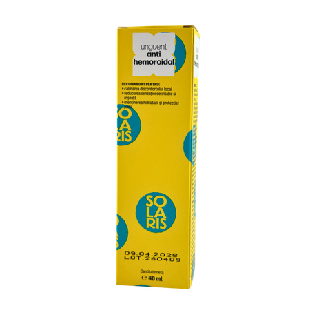 Unguent antihemoroidal, 40 ml, Solaris 722167