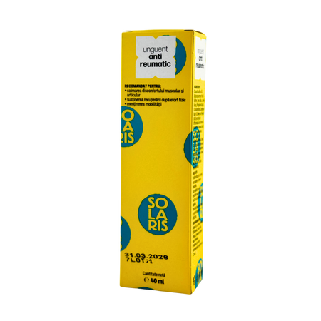 Unguent antireumatic, 40 ml, Solaris 722178