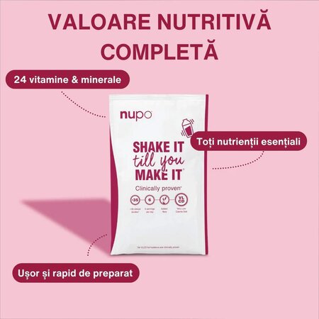 Ovaz cu fructe de padure si vanilie Diet Oatmeal, 12 plicuri x 32 g, Nupo 724428