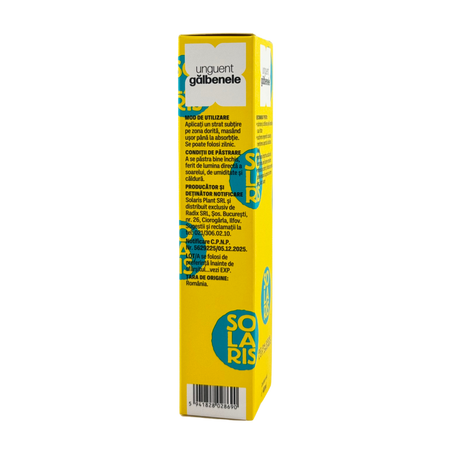 Unguent cu galbenele, 40 ml, Solaris 722213