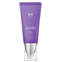 BB Cream tip ser cu SPF50+ nuanta 25 Bej cald M Perfect Cover, 50 ml, Missha
