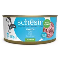 Hrana umeda cu ton in jeleu pentru pisici Complete Nutrition, 140 g, Schesir
