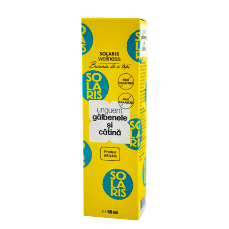 Unguent cu galbenele si catina, 40 ml, Solaris 722227