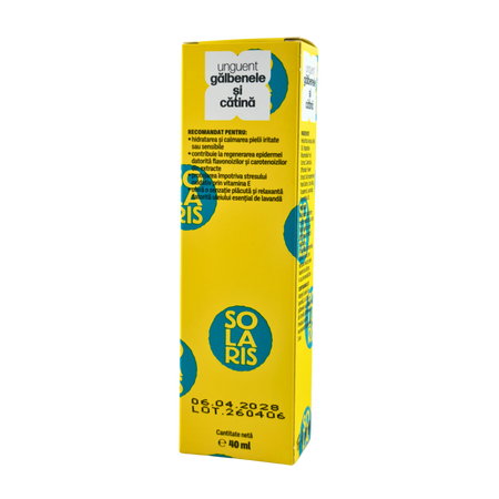 Unguent cu galbenele si catina, 40 ml, Solaris 722230