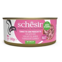 Hrana umeda cu ton si sunca in jeleu pentru pisici Complete Nutrition, 140 g, Schesir