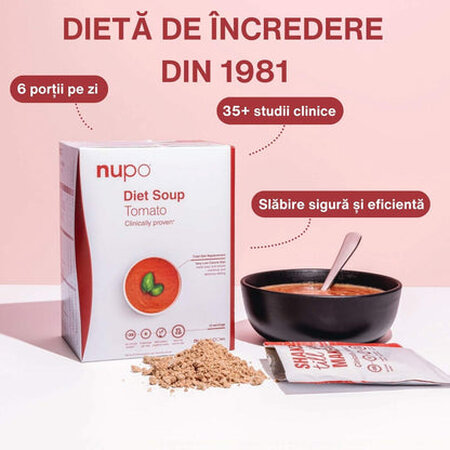 Supa de rosii Diet Soup, 12 plicuri x 32g, Nupo 724361