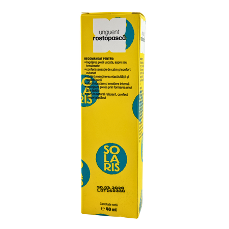 Unguent cu rostopasca, 40 ml, Solaris 722322