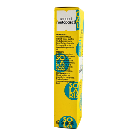Unguent cu rostopasca, 40 ml, Solaris 722325
