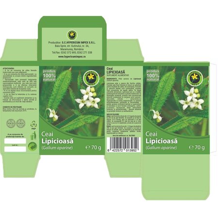 Ceai Lipicioasa vrac, 70 g, Hypericum 722501