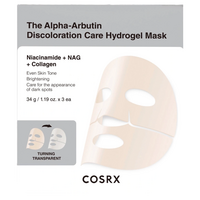 Masca hidrogel cu efect de uniformizare cu Alfa Arbutin, Niacinamide si NAG, 34 g, Cosrx