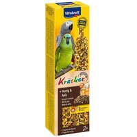 Batoane cu miere pentru papagali Kracker, 180 g, Vitakraft