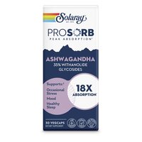 Ashwagandha Prosorb Solaray, 240 mg, 30 capsule vegetale, Secom