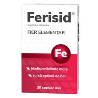 Fier elementar Ferisid, 30 capsule moi, Zdrovit