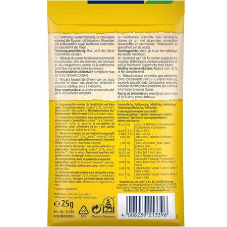 Vitamine pentru nimfe, 25 g, Vitakraft 722881