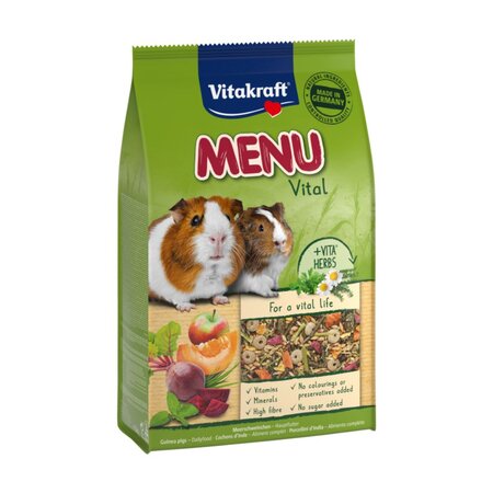 Hrana pentru porcusori de guineea Menu Vital, 1000 g, Vitakraft 722908