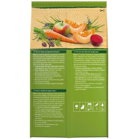 Hrana cu seminte cereale si legume pentru iepuri Menu Vital, 1000 g, Vitakraft 722915
