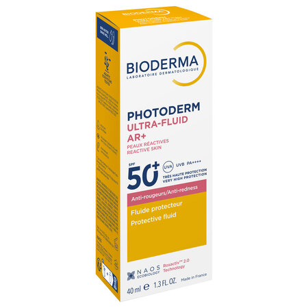 Fluid cu protective solara SPF50+ Photoderm Ultra AR+, 40 ml, Bioderma 723022