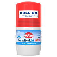 Roll-on lotiune repelent impotriva insectelor Family&Kids, 50 ml, Autan