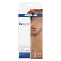 Plasture din silicon pentru sani Resolve, 32x4 cm, 2 bucati, Pietrasanta Pharma