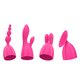 Vibrator roz cu capete interschimbabile Cher, 1 bucata, Intense 723709