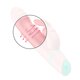 Vibrator rabbit cu rotatii si oscilatii Baby Pink Alvin, 1 bucata, Intense 723711