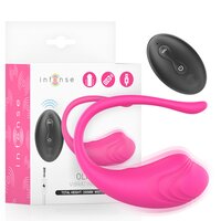 Vibrator roz tip ou cu telecomanda Olivia, 1 bucata, Intense