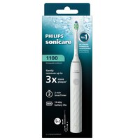 Periuta de dinti electrica 1100 alba + 2 reserve HX3902/01, 1 bucata, Philips Sonicare