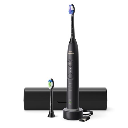 Periuta de dinti electrica 6500 + toc negru HX7411/09, 1 bucata, Philips Sonicare 723782