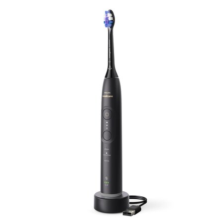 Periuta de dinti electrica 6500 + toc negru HX7411/09, 1 bucata, Philips Sonicare 723783