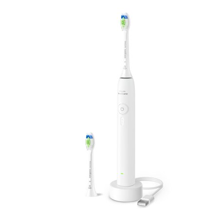 Periuta de dinti elctrica 3100 alba + 2 reserve HX4032/21, 1 bucata, Philips Sonicare 723807