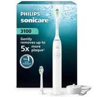 Periuta de dinti elctrica 3100 alba + 2 reserve HX4032/21, 1 bucata, Philips Sonicare