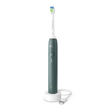 Periuta de dinti electrica 3100 verde HX4033/26, 1 bucata, Philips Sonicare 723817