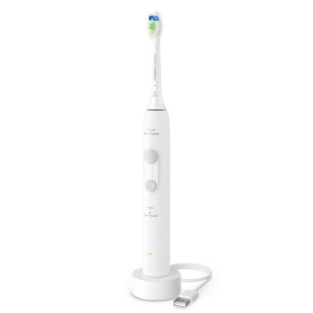 Periuta de dinti electrica 4100 alb HX4041/41, 1 bucata, Philips Sonicare 723830