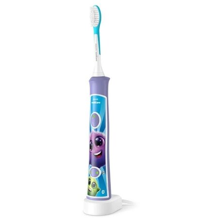 Periuta de dinti electrica pentru copii mov HX6322/12, 1 bucata, Philips Sonicare 723836