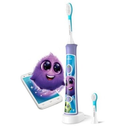 Periuta de dinti electrica pentru copii mov HX6322/12, 1 bucata, Philips Sonicare 723835
