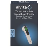 Termometru fara contact cu infrarosu JXB-319, 1 bucata, Alvita