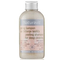 Sampon cu efect de scrub, 150 ml, Naturavit
