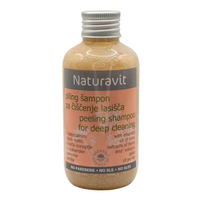 Sampon cu efect de scrub, 150 ml, Naturavit