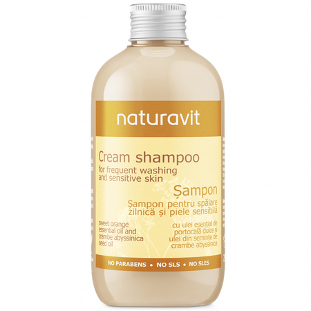 Sampon spalarea zilnica pentru piele sensibila, 250 ml, Naturavit