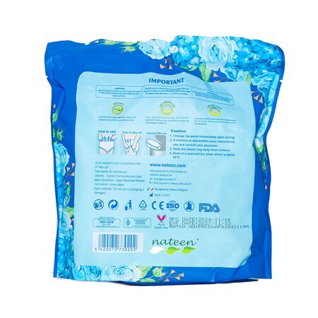 Chiloti menstruali de unica folosinta, 3 bucati, Nateen 724235