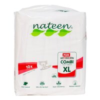 Scutece pentru adulti Combi Plus Line, Marimea XL, 10 bucati, Nateen