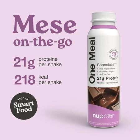 Shake cu aroma de ciocolata One Meal, 330 ml, Nupo 724309