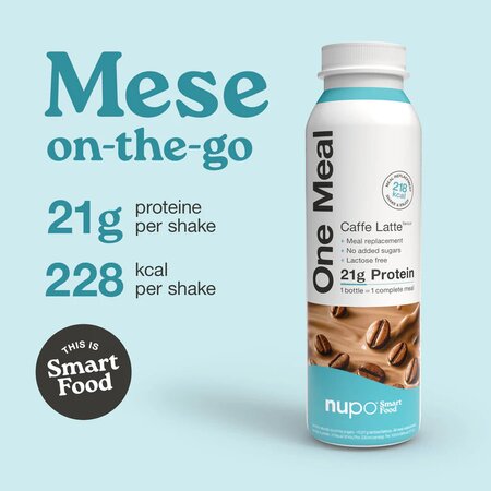 Shake cu aroma de caffe latte One Meal, 330 ml, Nupo 724304