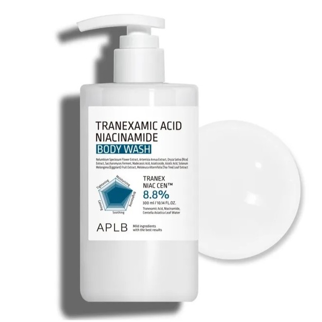 Gel de dus cu Acid Tranexamic si Niacinamide, 300 ml, Aplb