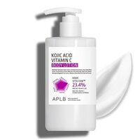 Lotiune de corp pentru luminozitate cu Acid Kojic si Vitamina C, 300 ml, Aplb