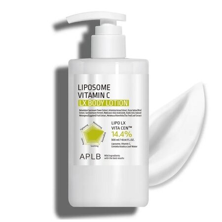 Lotiune de corp intens hidratanta cu PDRN si Vitamina C, 300 ml, Aplb